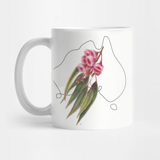 Flowers of Australia - Pink Flowering Gum Mug